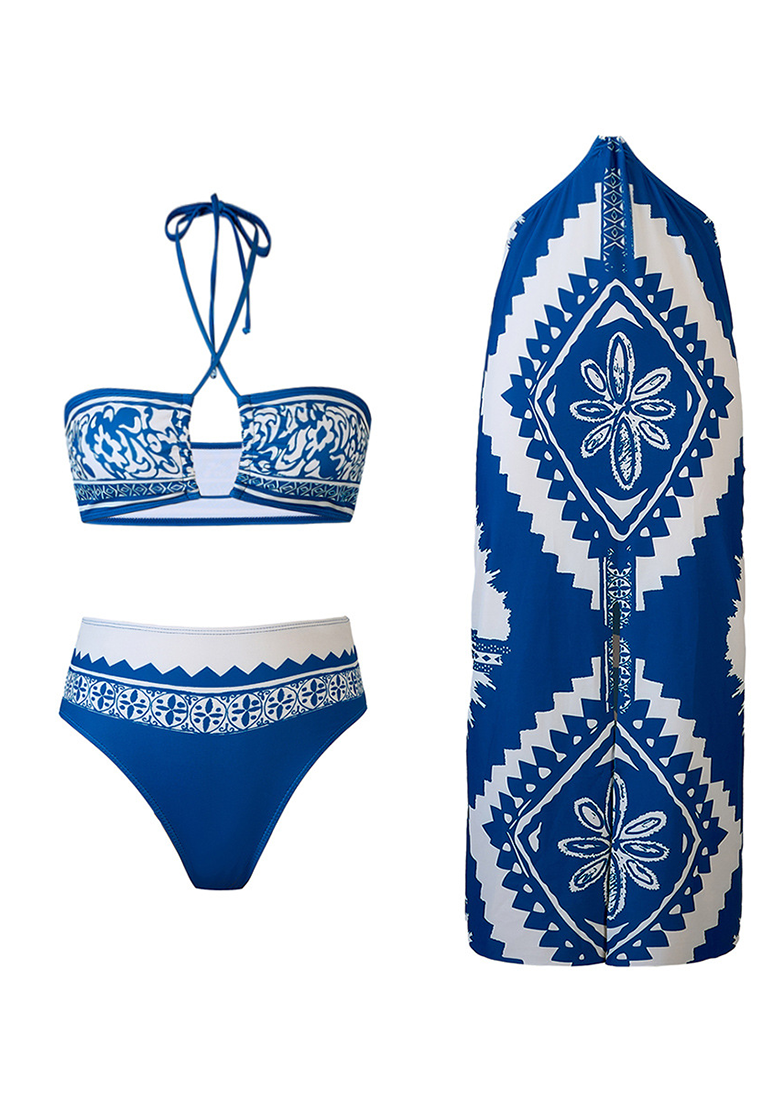 2025 New European and American Retro Swimsuit CA25030508BK