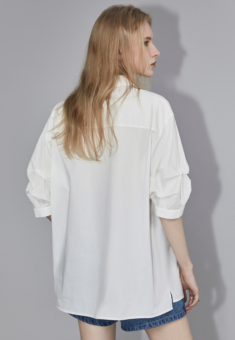 2024 Summer New Long sleeved Shirt Loose Top CA24031908W