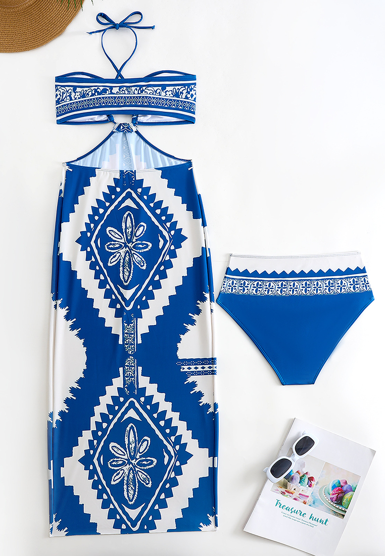 2025 New European and American Retro Swimsuit CA25030508BK