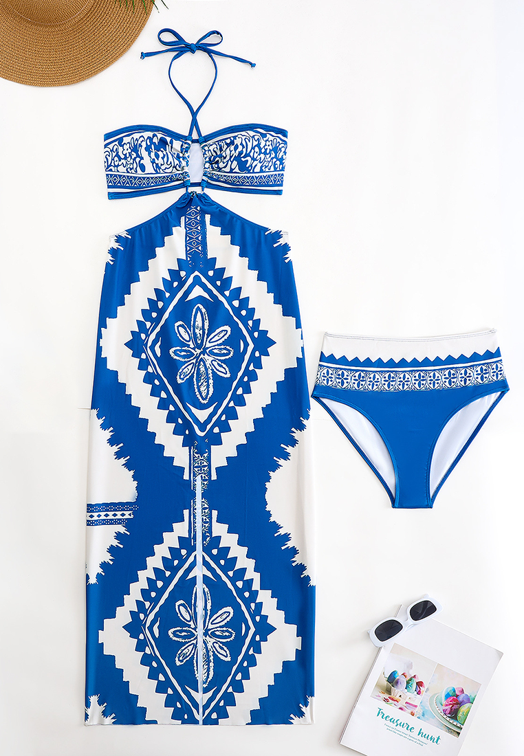 2025 New European and American Retro Swimsuit CA25030508BK