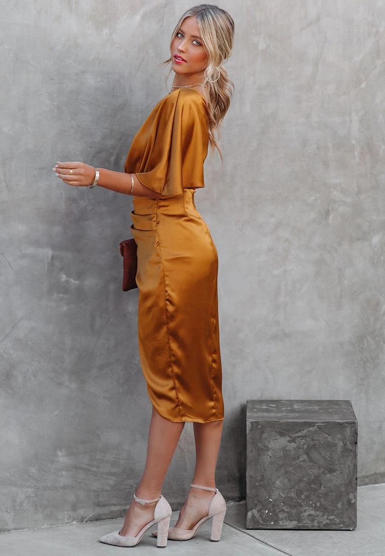 New sexy rose dress CA25042281GR