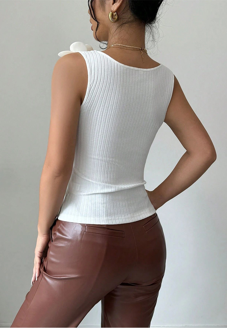 New summer fashion knitted sleeveless top CA225042283W