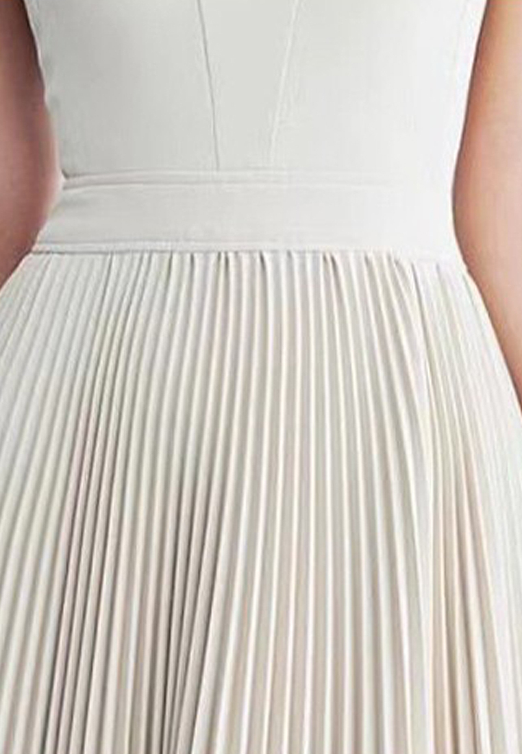 2024 Summer New Sleeveless Pleated Dress CA24041084BE