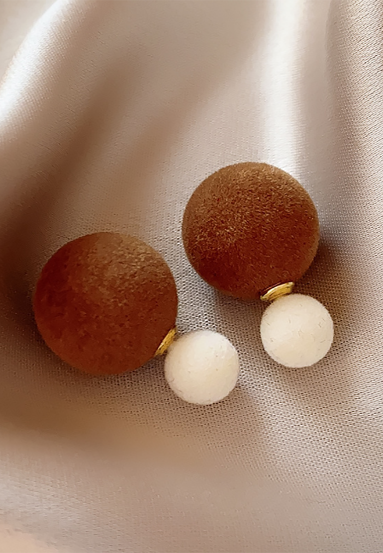 New fashion resin light luxury earrings CA25052385 -1