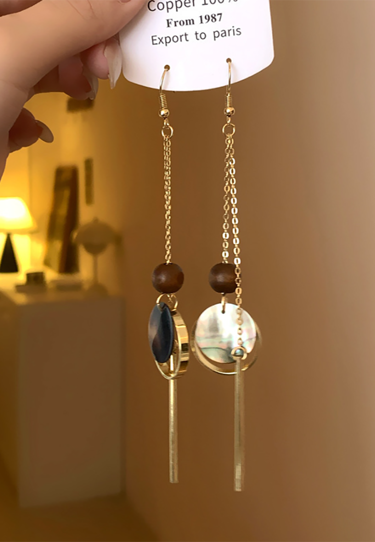 New fashion resin light luxury earrings CA25052385 -1
