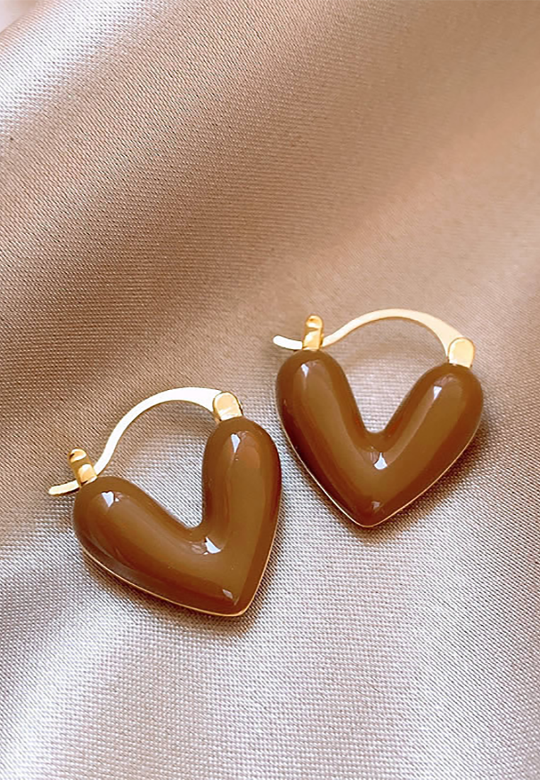 New fashion resin light luxury earrings CA25052385 -1