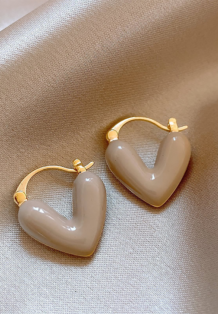 New fashion resin light luxury earrings CA25052385 -1