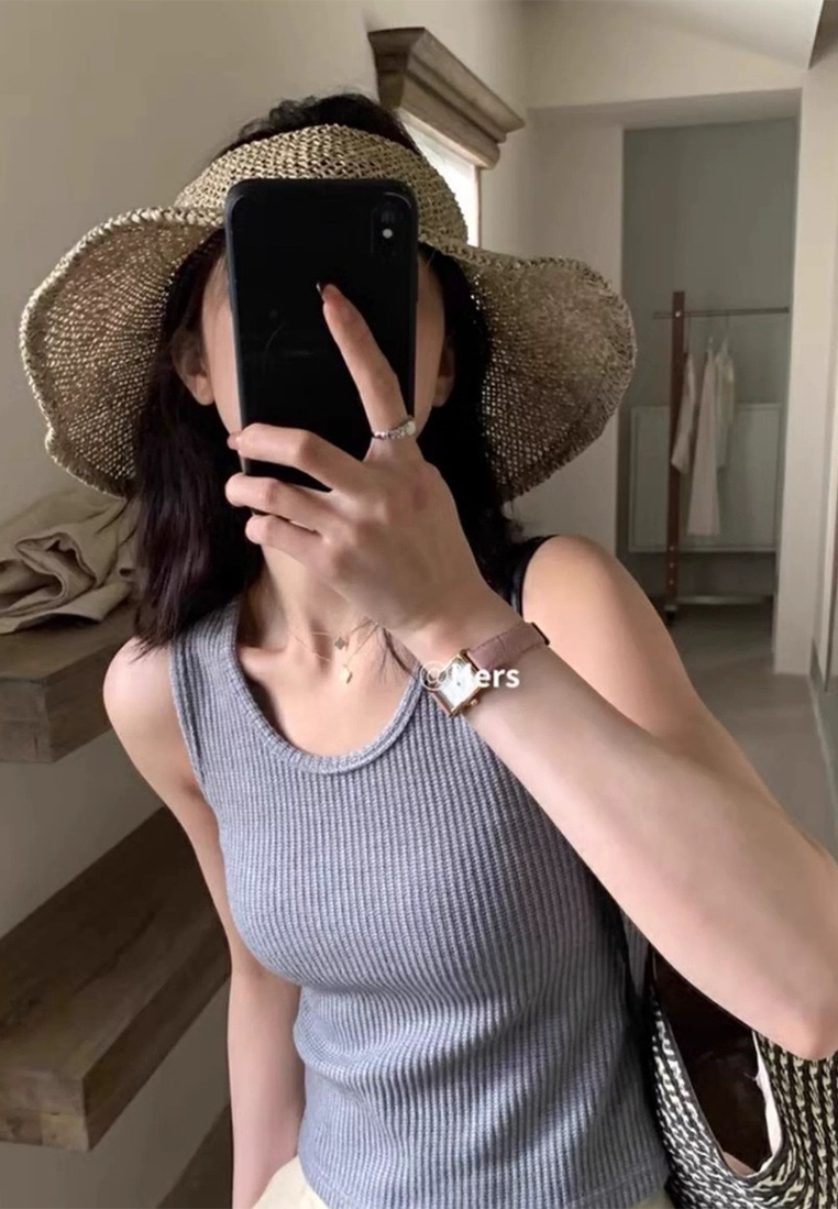 New summer Korean style hand-woven sun hat CA25052389