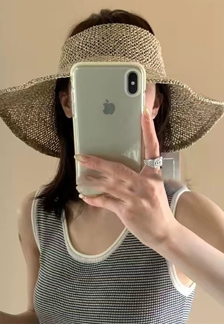 New summer Korean style hand-woven sun hat CA25052389