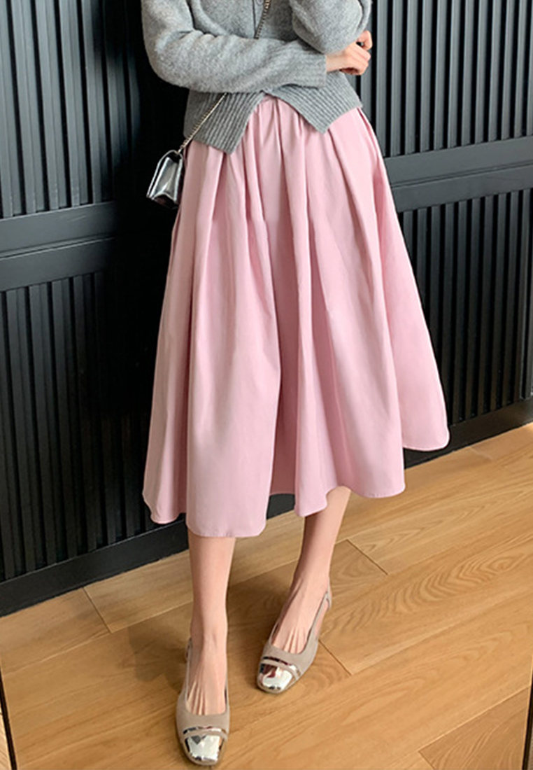 New Chanel style hollow back thick heel evening shoes CA225042234BK