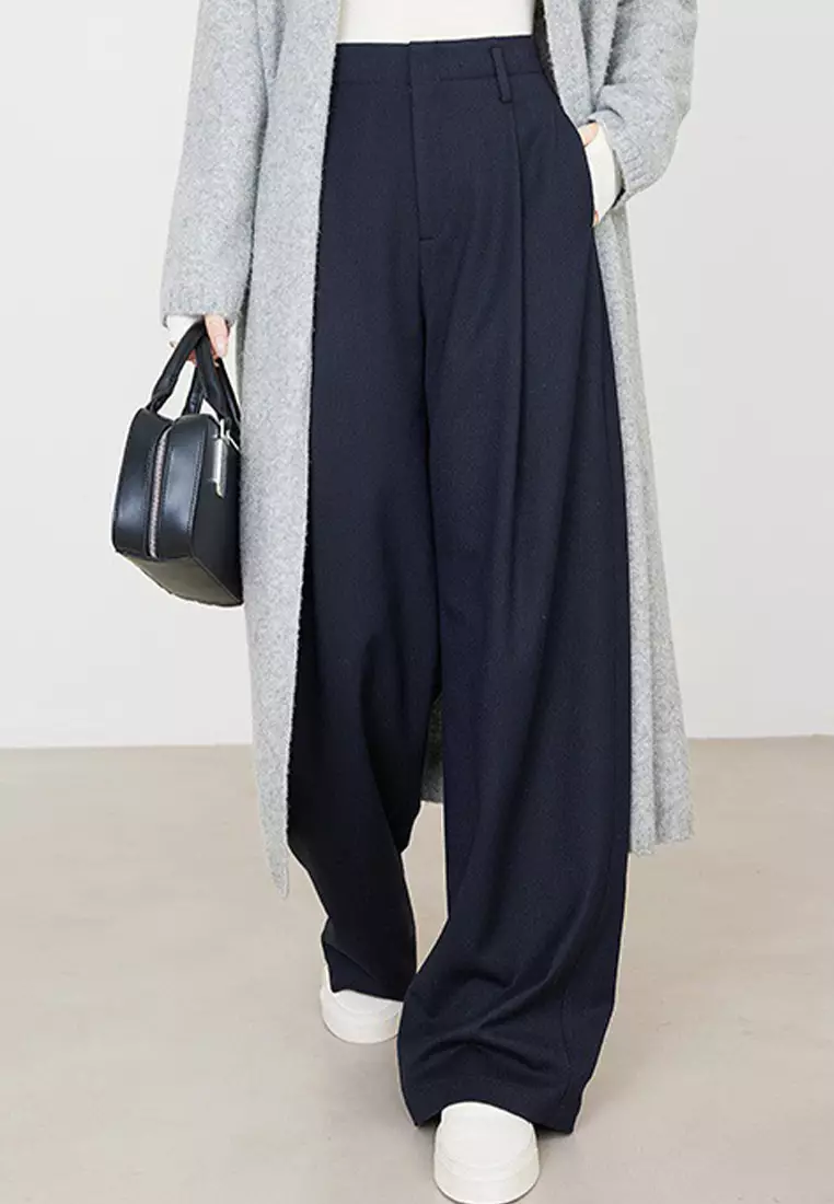 New elegant pants with refined temperament CA24092303BL