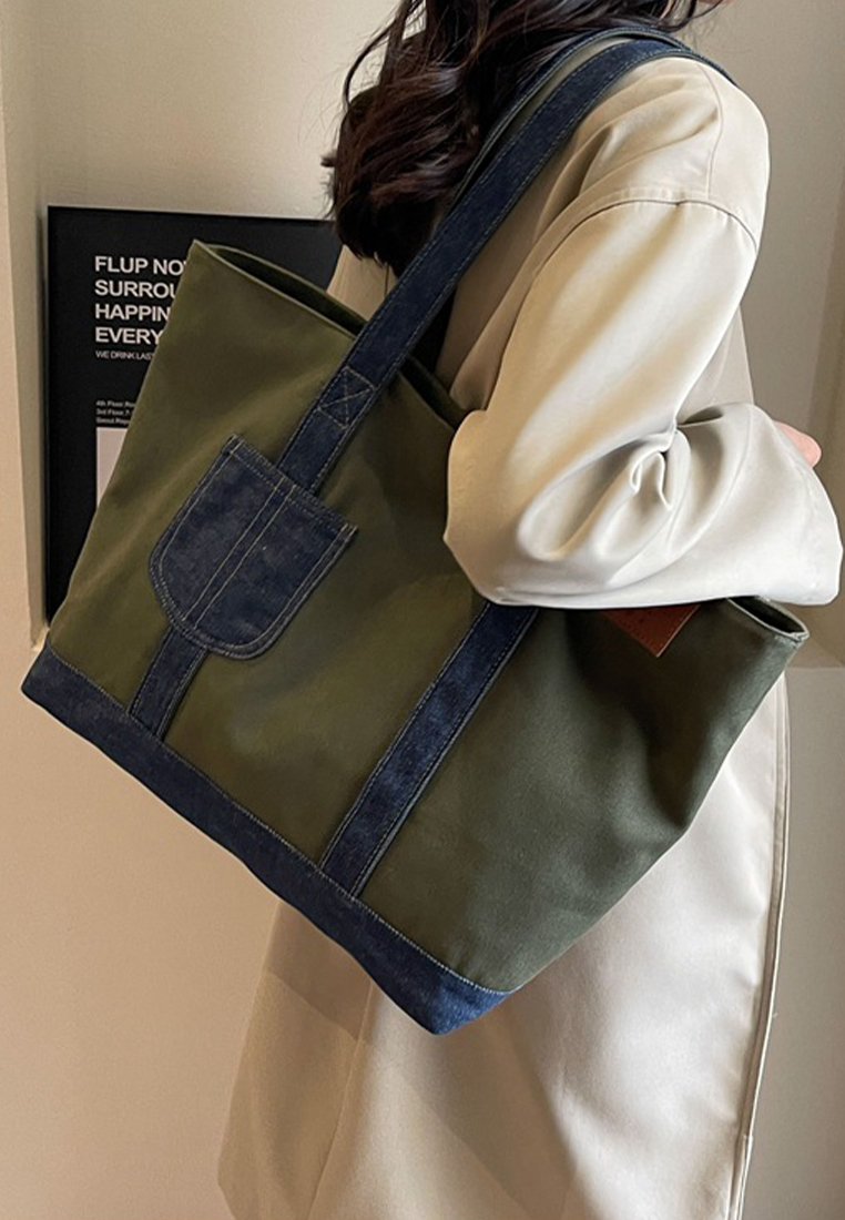 2024 New Colored Casual Totes CA24032309W