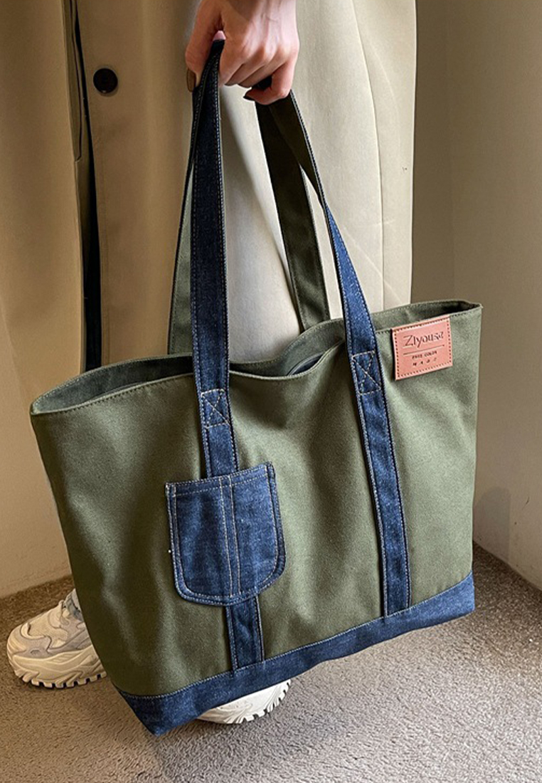 2024 New Colored Casual Totes CA24032309W