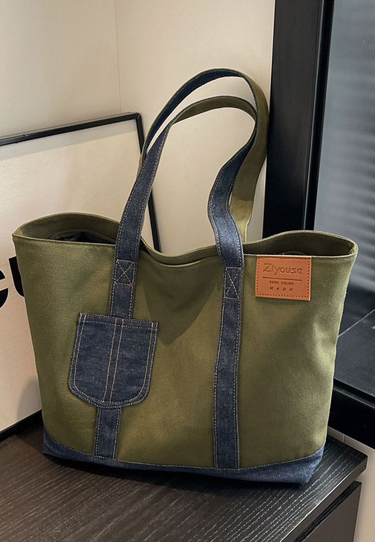 2024 New Colored Casual Totes CA24032309W