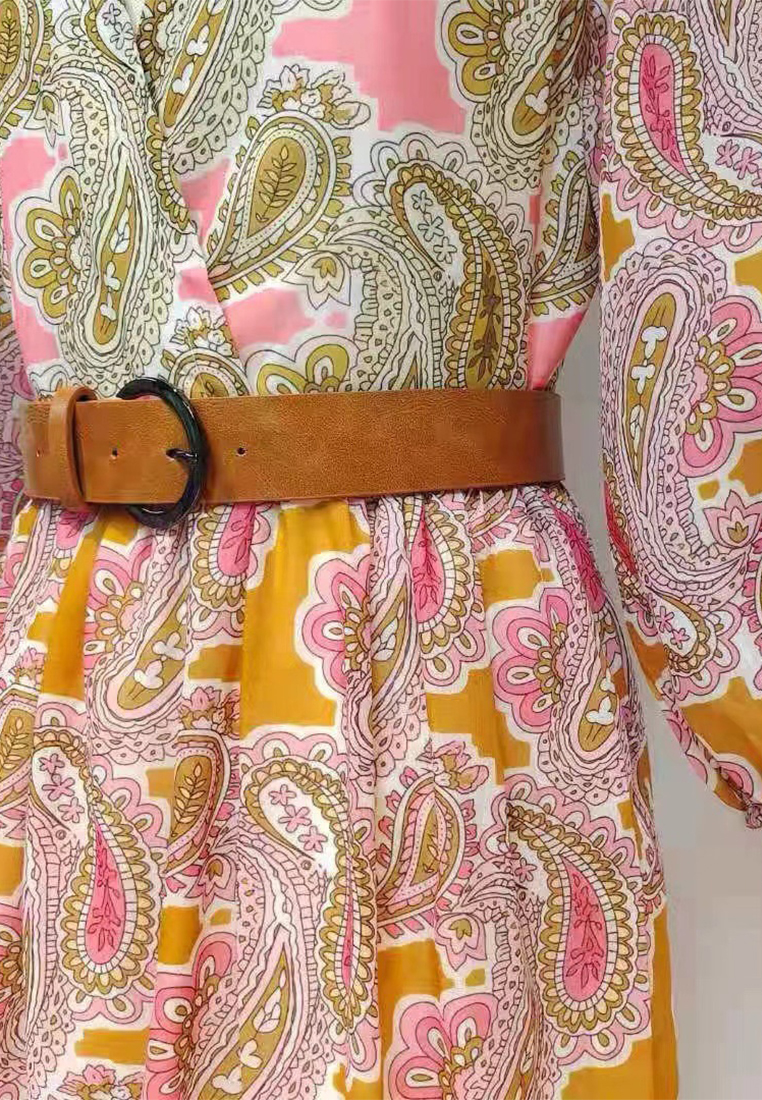 2024 Autumn Fashion Printed Irregular Dress CA24081609MT