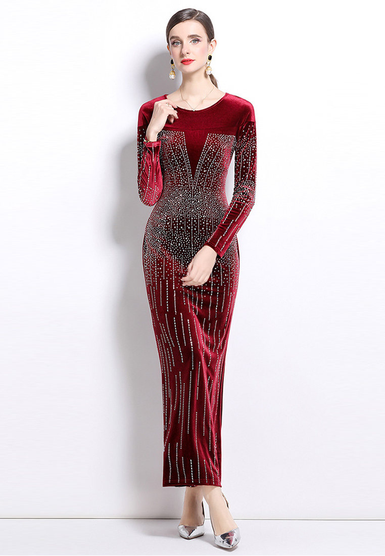 New Heavy Industry Slimming Dress CA241128109BK