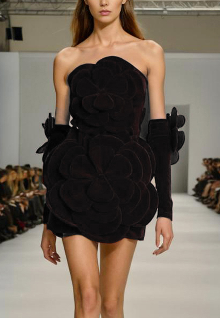 Elegant and versatile fashionable dress CA242111909RD