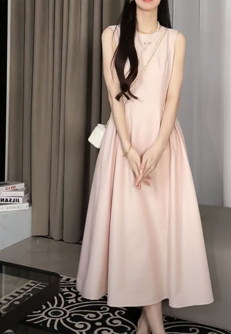 2025 Summer New Sleeveless Long Dress CA25032709BK