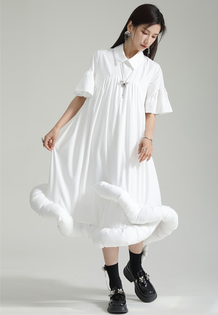 2024 reversible design loose dress CA24030109BK