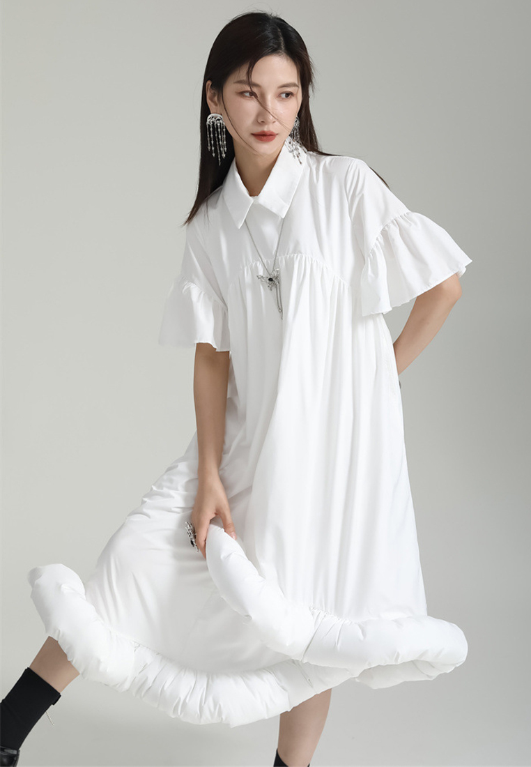 2024 reversible design loose dress CA24030109BK