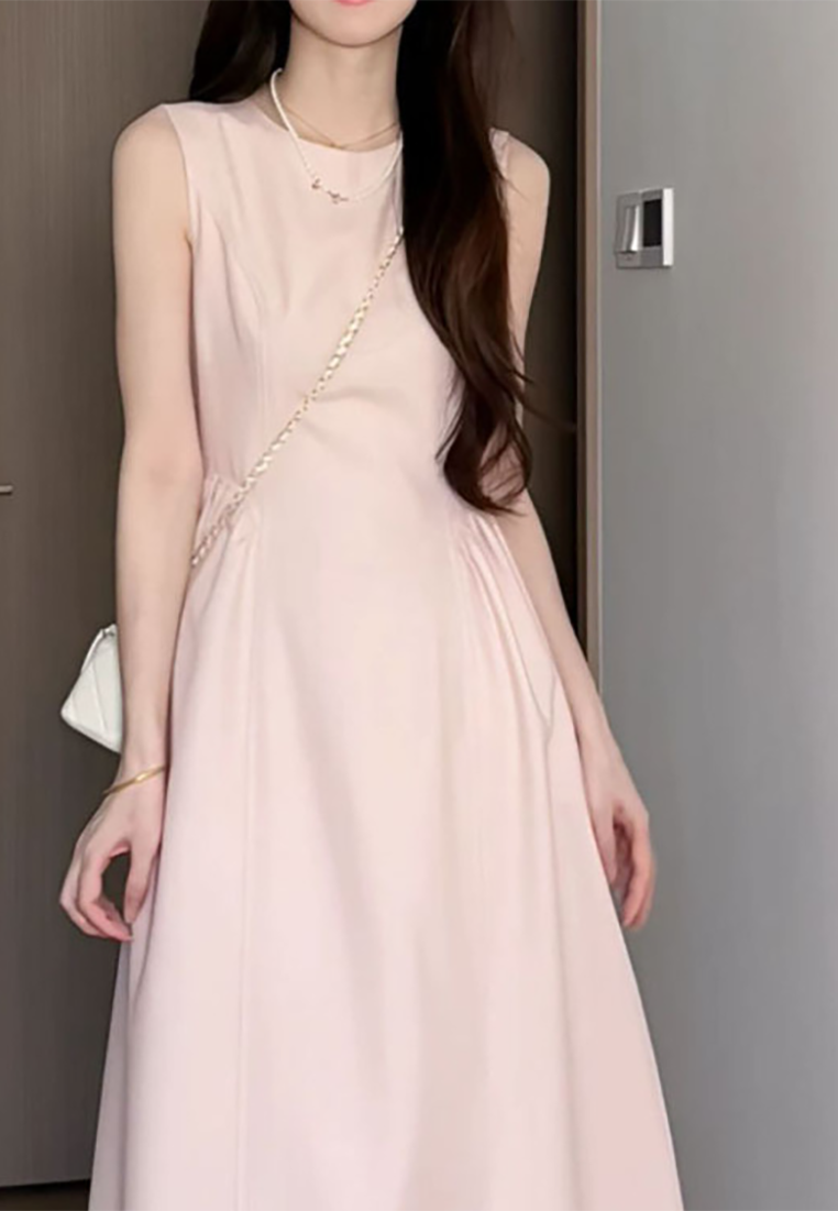 2025 Summer New Sleeveless Long Dress CA25032709BK