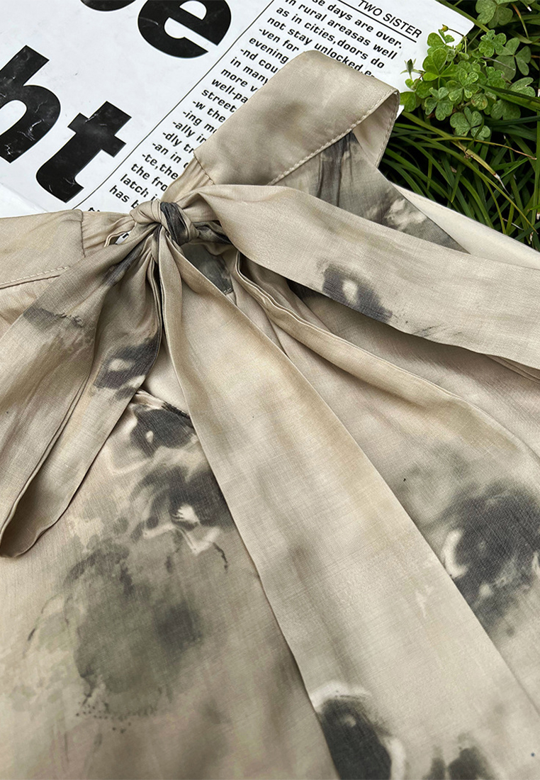 French summer floral camisole dress CA24041009BE