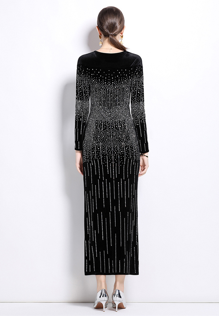 New Heavy Industry Slimming Dress CA241128109BK