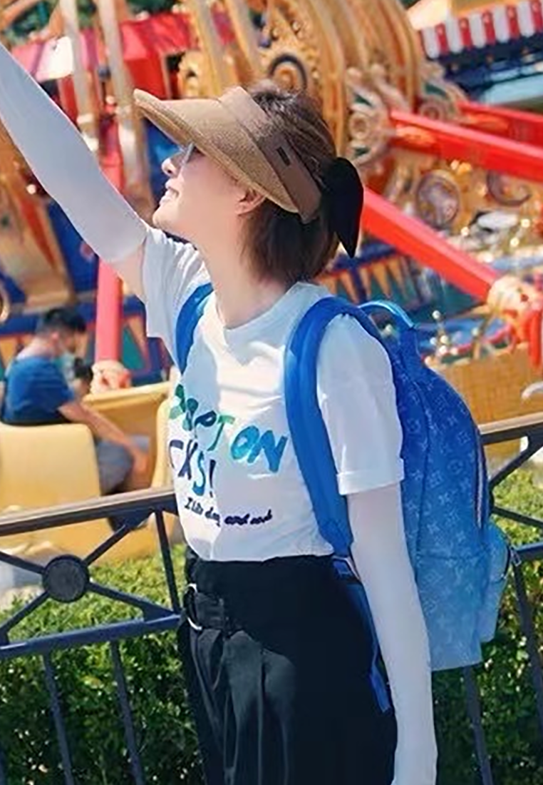 Summer beach sun protection woven straw hat CA25052390BK