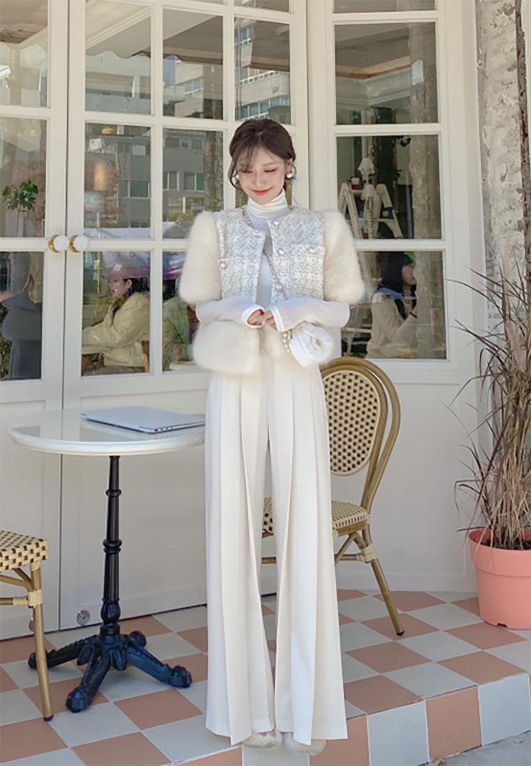 Spring loose wide-leg casual pants CA25021305BE