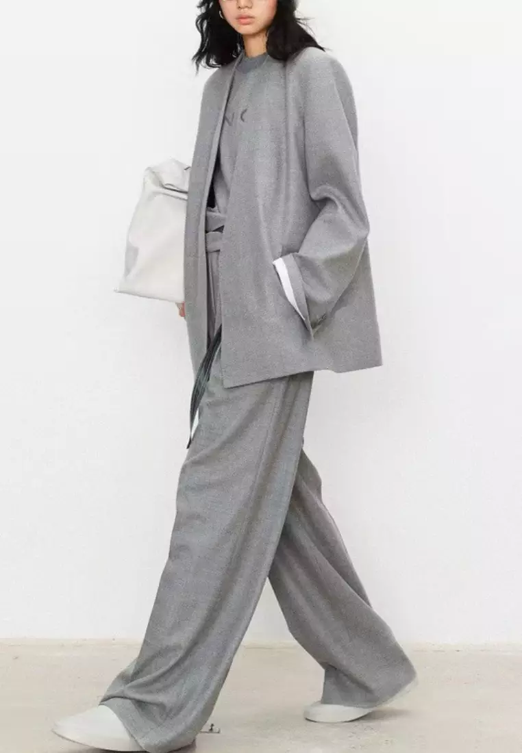 Exquisite luxury Italian wool blazer jacket K101001GY