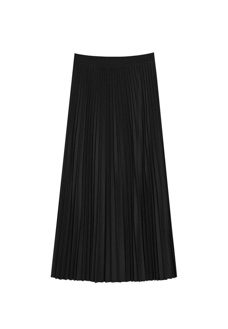 Autumn and winter pleated midi skirt CA25010703KI