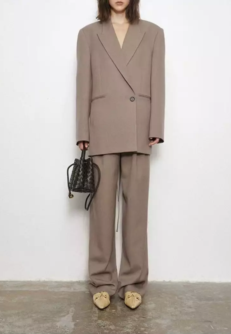 Boutique new Maillard twill suit trousers suit K102301BW