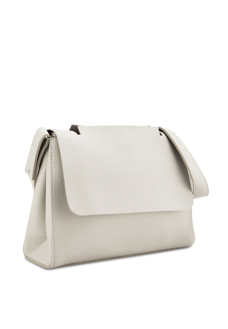 Simple Front Flap Shoulder Bag A10110RD