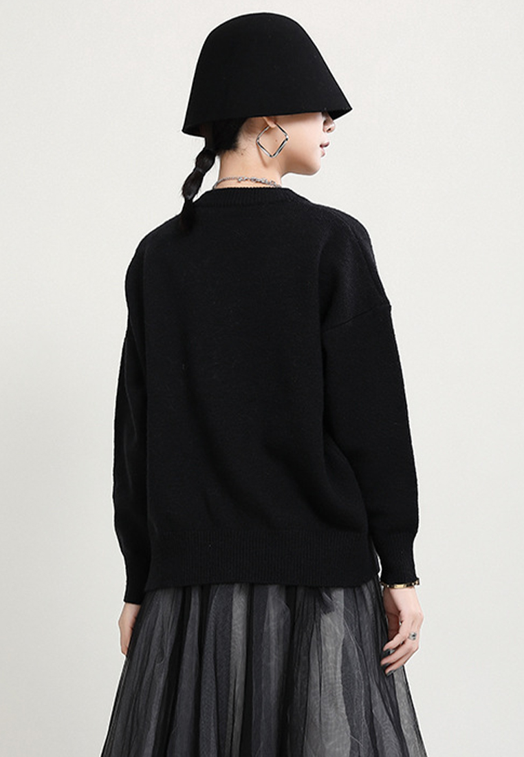 Elegant ruffled fishtail skirt and cotton long dress A1218114