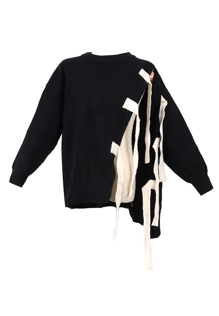 Elegant ruffled fishtail skirt and cotton long dress A1218114