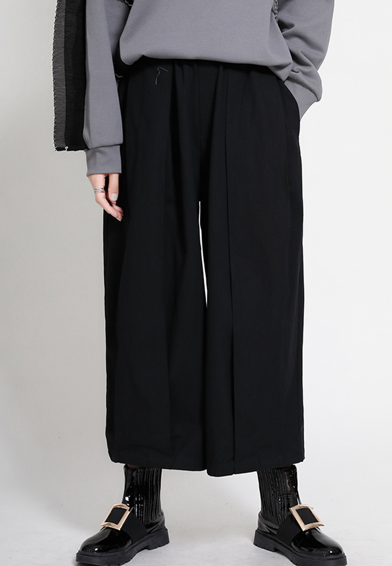 Fashion new Japanese wide leg pants nine point casual pants A1218131YE