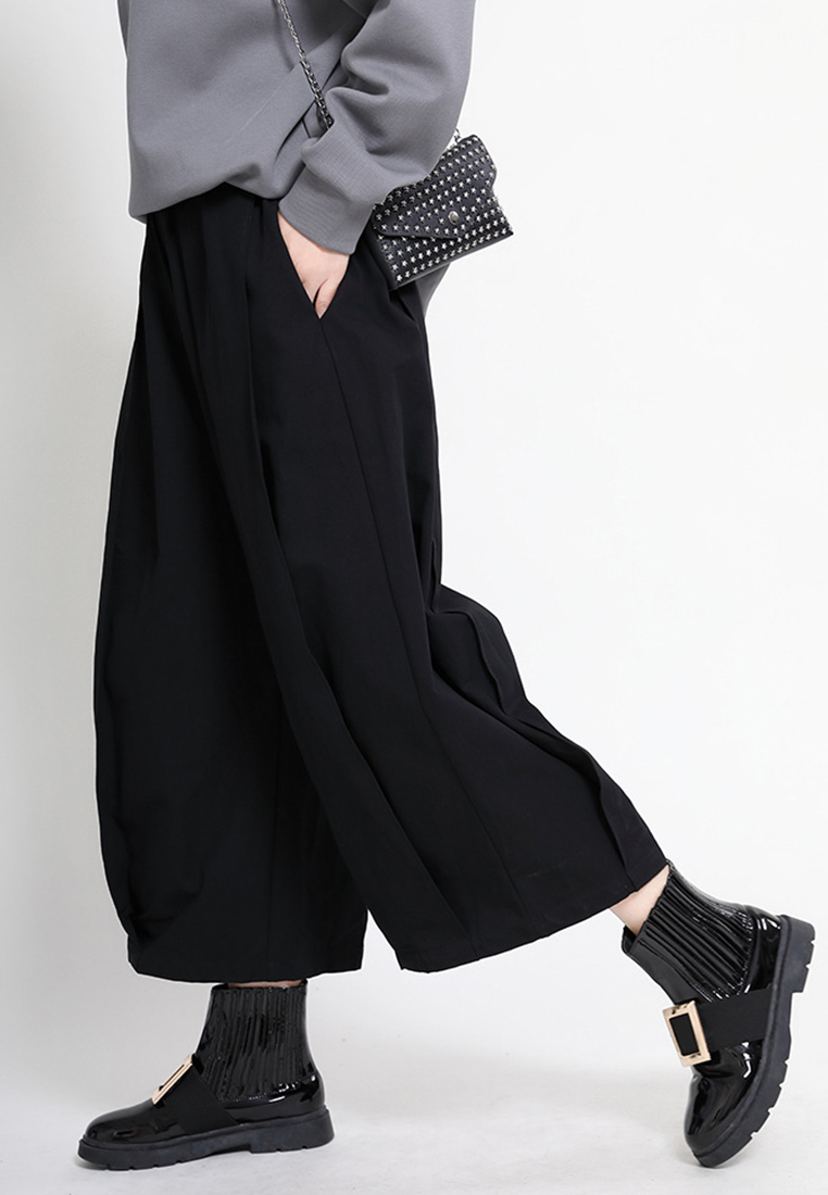 Fashion new Japanese wide leg pants nine point casual pants A1218131YE