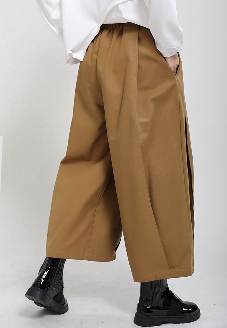 Fashion new Japanese wide leg pants nine point casual pants A1218131YE