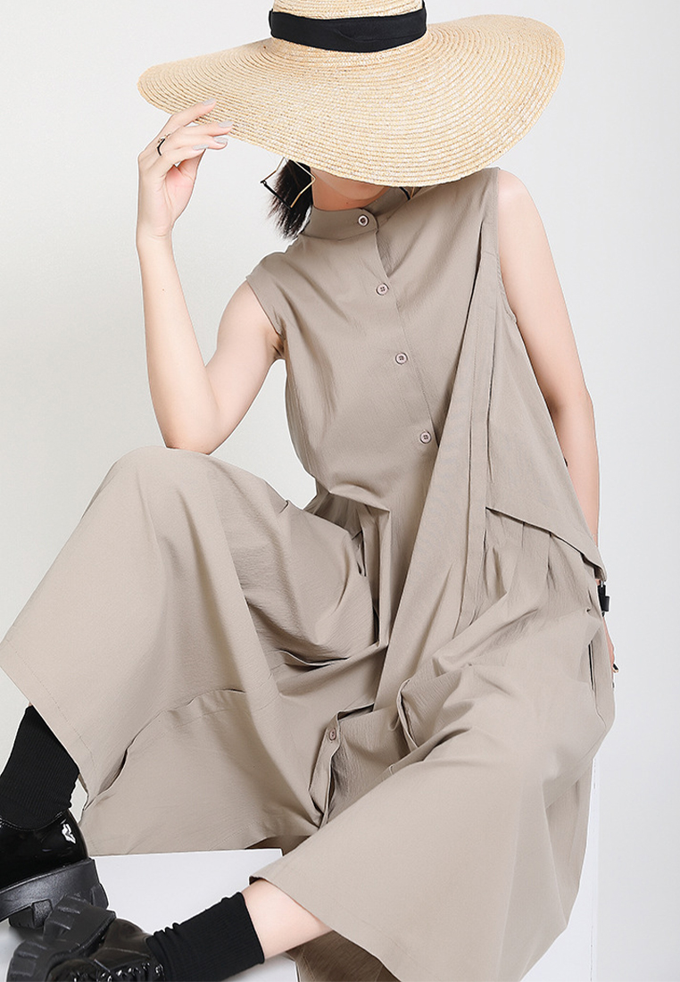 2024 Fashionable and Elegant Linen Long Vest Dress A1218160BE