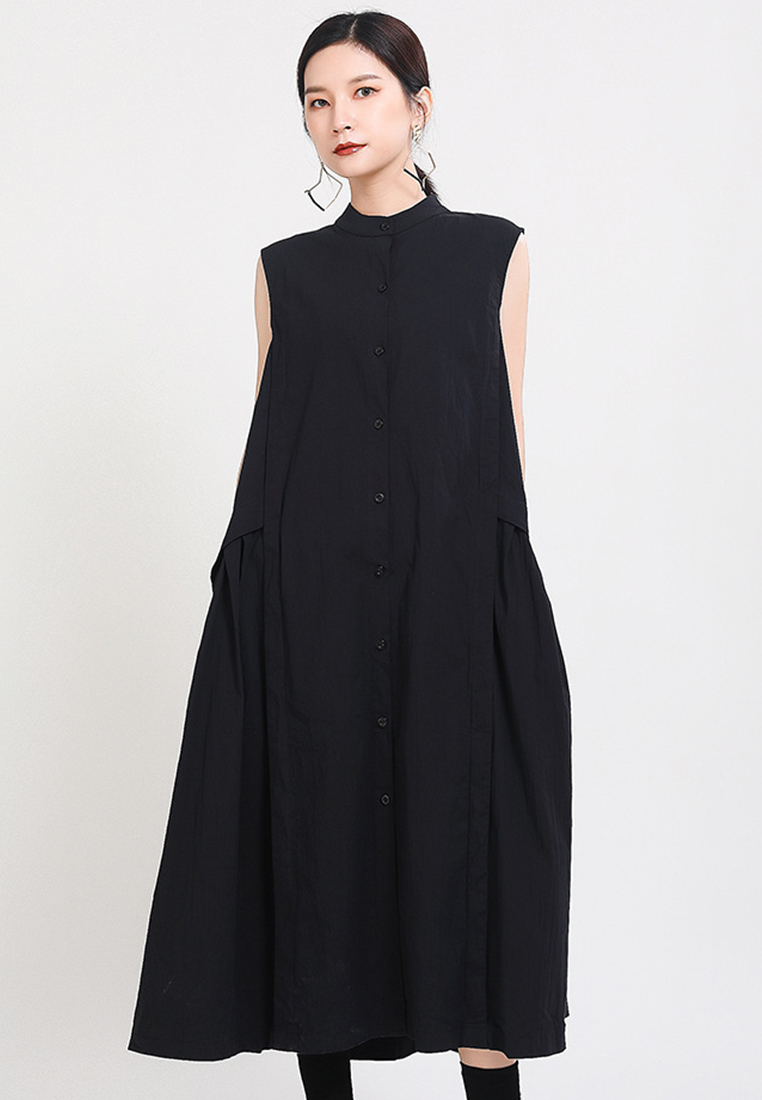 2024 Fashionable and Elegant Linen Long Vest Dress A1218160BE