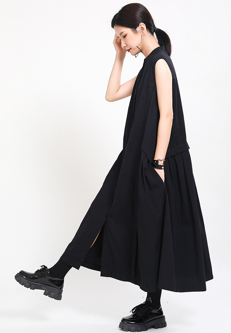 2024 Fashionable and Elegant Linen Long Vest Dress A1218160BE