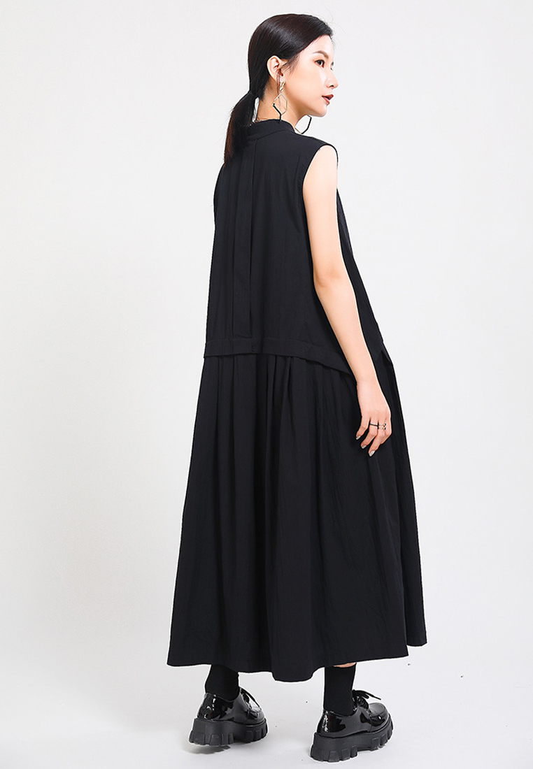 2024 Fashionable and Elegant Linen Long Vest Dress A1218160BE