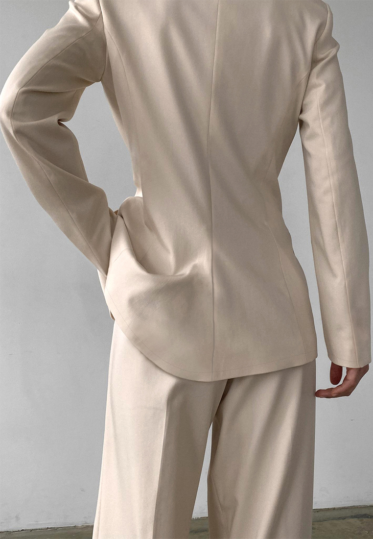 Simple Commuting Premium Suit Temperament Two piece Set A121840