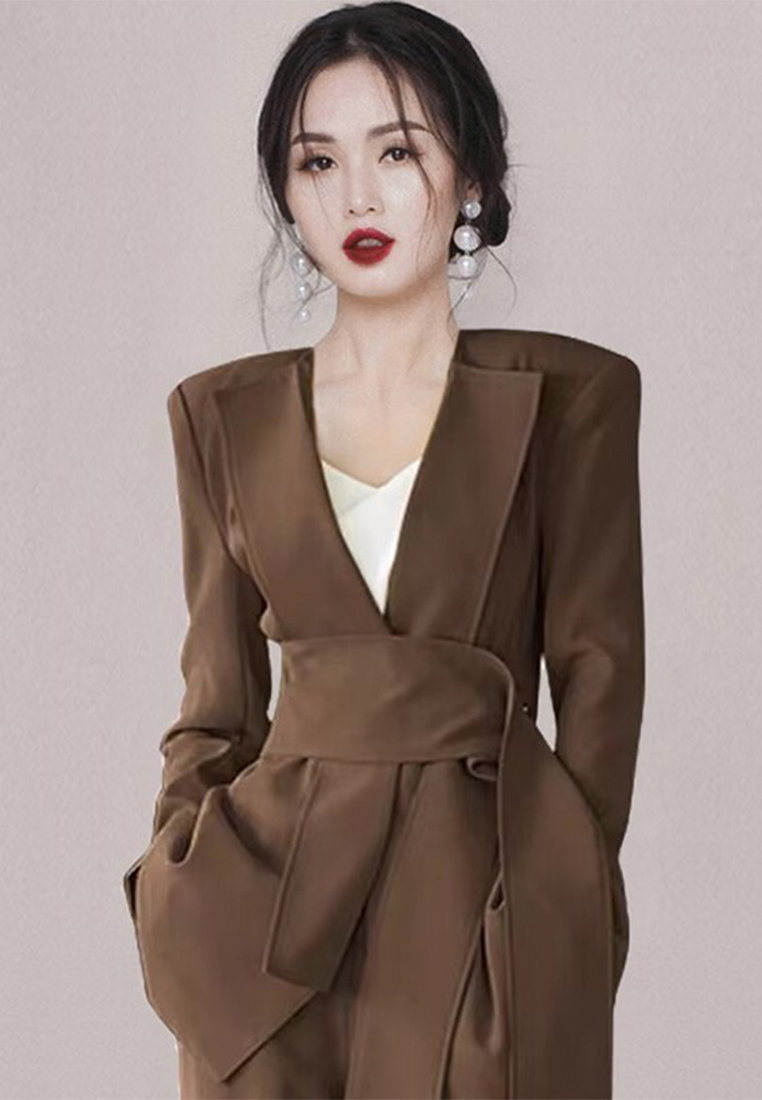 New design suit suit spring and autumn two-piece fashionable suit A121868BW