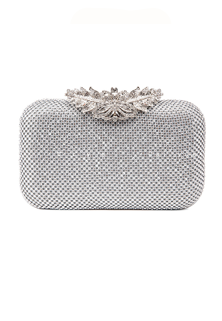 Banquet Party Set Rhinestone Square Women's Handbag A22111403SL