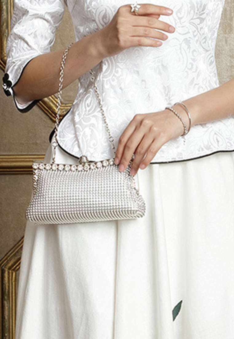 Banquet Party Diamond Dumpling Shaped Women's Handbag A22111408SL
