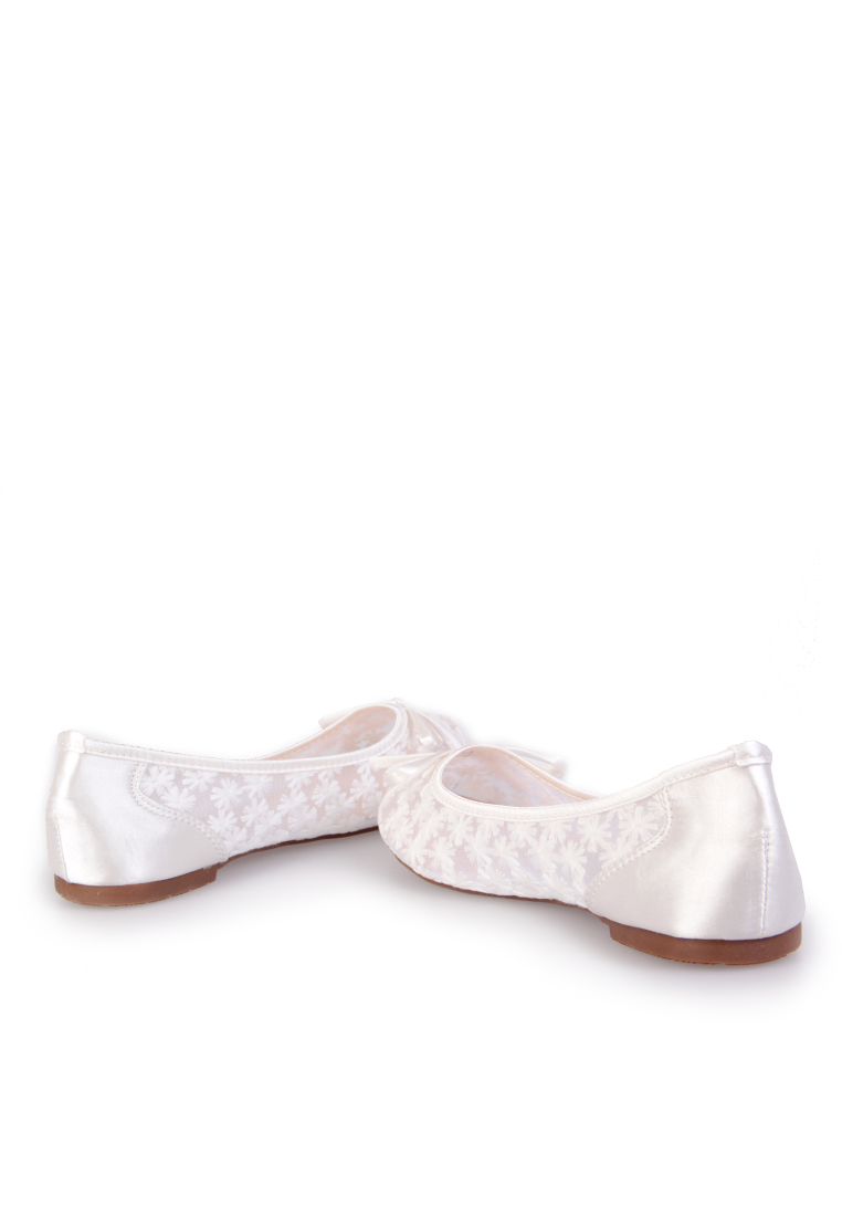 --Flower pattern see trough flat shoes C062908W