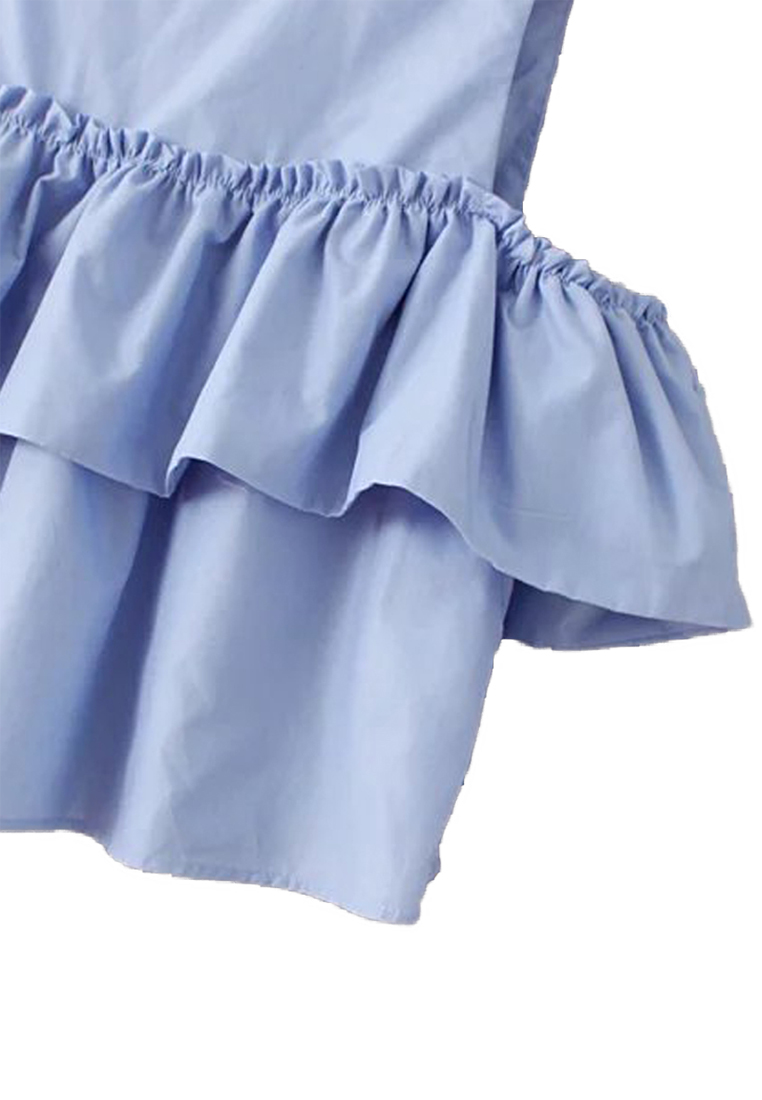 Pretty Blue Vest Top C070610