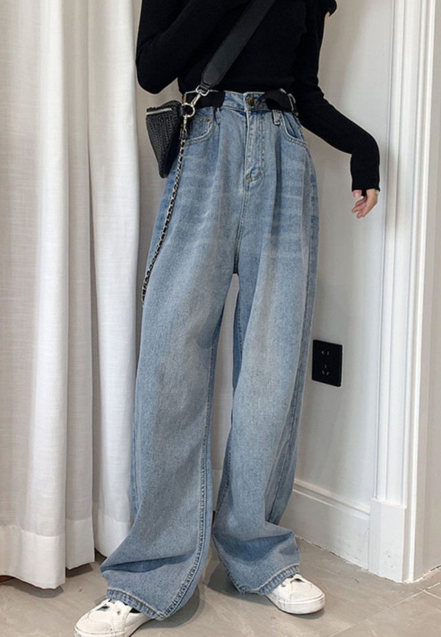 Loose and Long Jeans CA052013