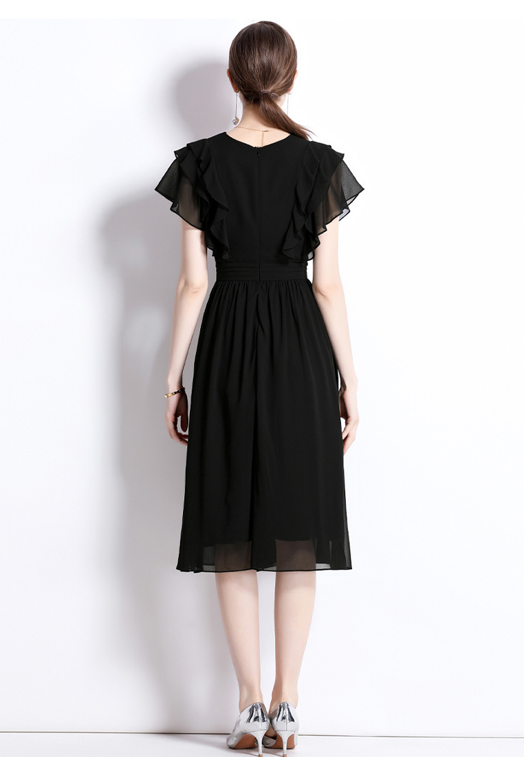 2023 New Princess Dress with Gentle and Tender Lotus Edge CA061388